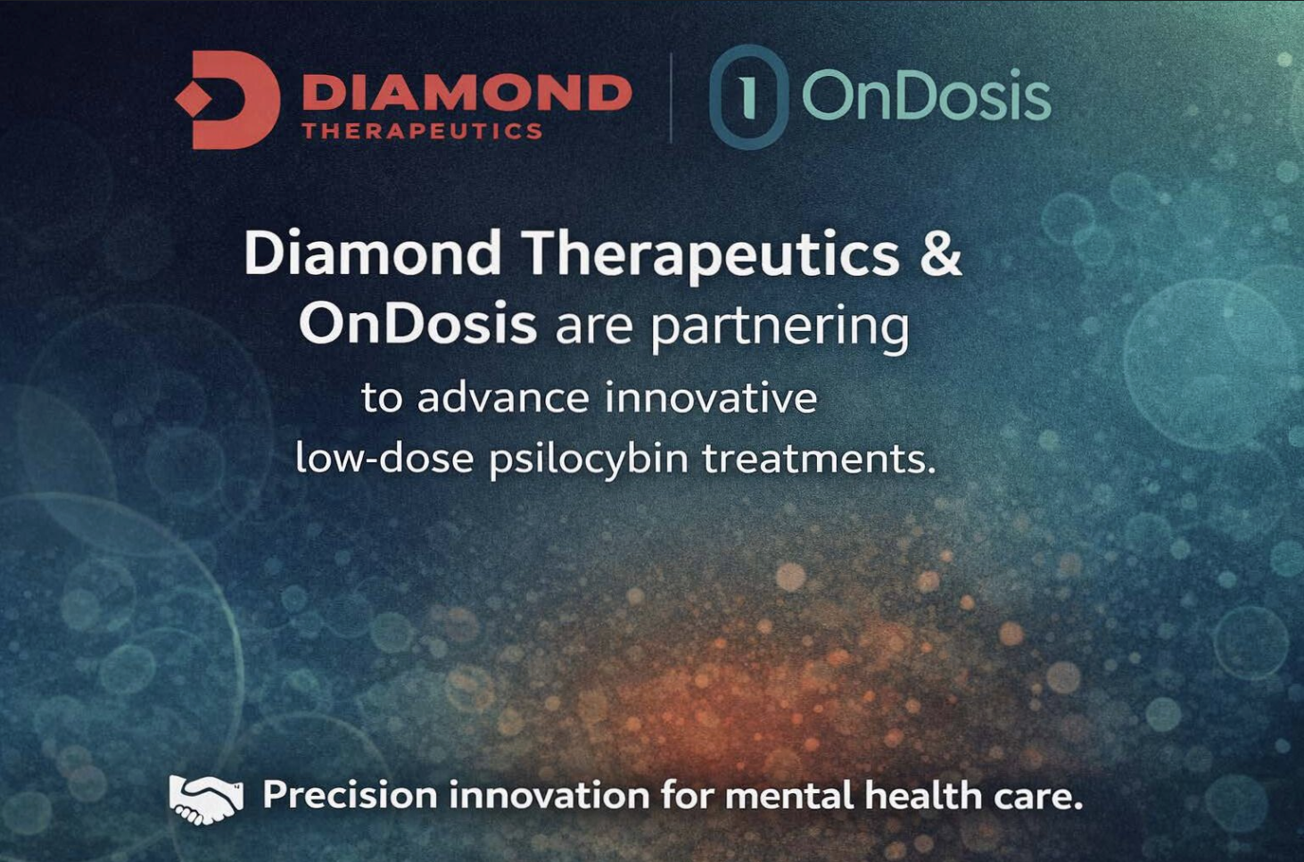 OnDosis Partners with Diamond Therapeutics on Low-Dose Psilocybin Programs