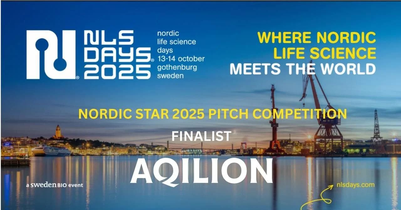 Aqilion named finalist in the Nordic Star 2025 Pitch Competition